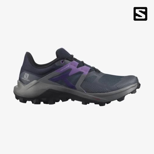 Salomon Wildcross 2 Women's Trail Running Shoes Navy | CA 54H12